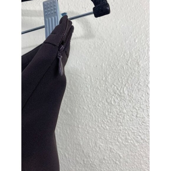 St. John Brown Trouser Pants Womens 8 Office Career Formal Minimalist Straight - Picture 10 of 12